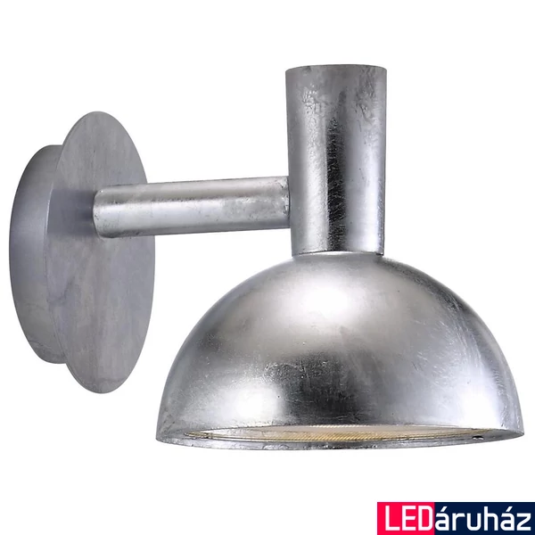 NORDLUX Arki outdoor kültéri fali lámpa, galvanizált, E27, max. 20W, 20cm átmérő, 75181031