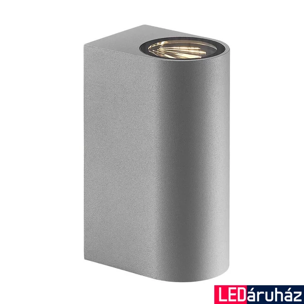 NORDLUX Asbol kültéri fali lámpa, szürke, 3000K melegfehér, beépített LED, 6,5 W , 150 lm, 84971010