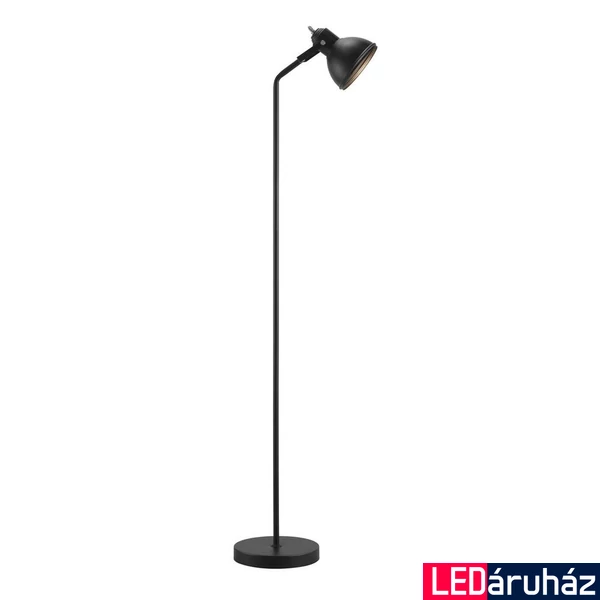 NORDLUX Aslak állólámpa, fekete, E27, max. 15W, 23cm átmérő, 46724003
