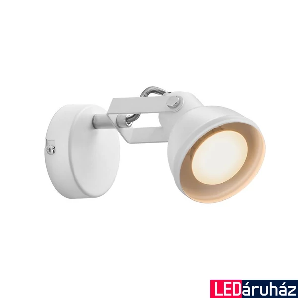 NORDLUX Aslak fali lámpa, fehér, GU10, max. 35W, 8cm átmérő, 45721001