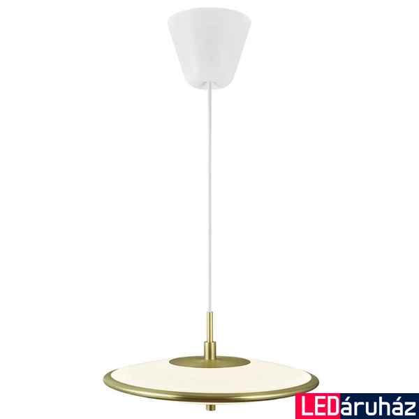 NORDLUX Blanche 32 1 ágú függeszték, lefelé és felfelé világít, réz, beépített LED, 31.7cm átmérő, 2120753035
