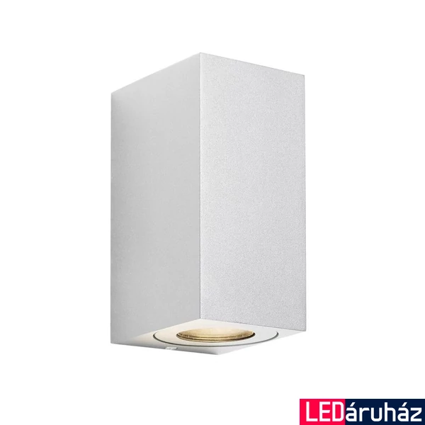 NORDLUX Canto Maxi Kubi 2 kültéri fali lámpa, fehér, GU10, max. 2X28W, 49731001