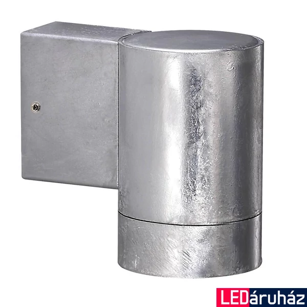 NORDLUX Castor Maxi kültéri fali lámpa, lefelé világít, ellenálló galvanizált felület, galvanizált, GU10, max. 35W, 7.5cm átmérő, 71379931