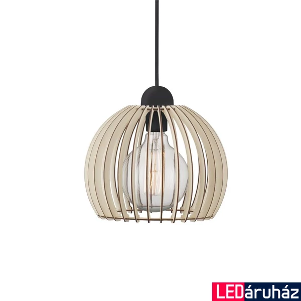 NORDLUX Chino 25 1 ágú függeszték, barna, E27, max. 60W, 25cm átmérő, 84823014