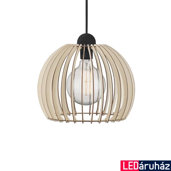 NORDLUX Chino 30 1 ágú függeszték, barna, E27, max. 60W, 30cm átmérő, 84833014