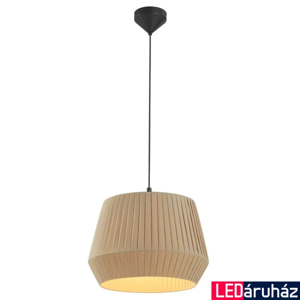 NORDLUX Dicte 40 1 ágú függeszték, bézs, E27, max. 60W, 40cm átmérő, 2112353009