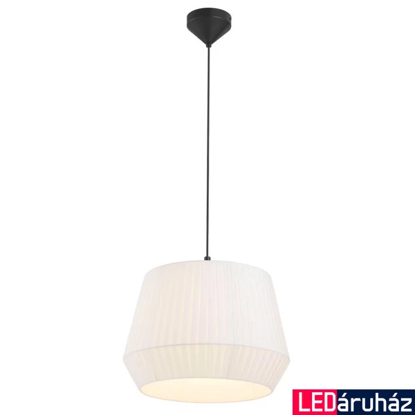 NORDLUX Dicte 40 1 ágú függeszték, fehér, E27, max. 60W, 40cm átmérő, 2112353001