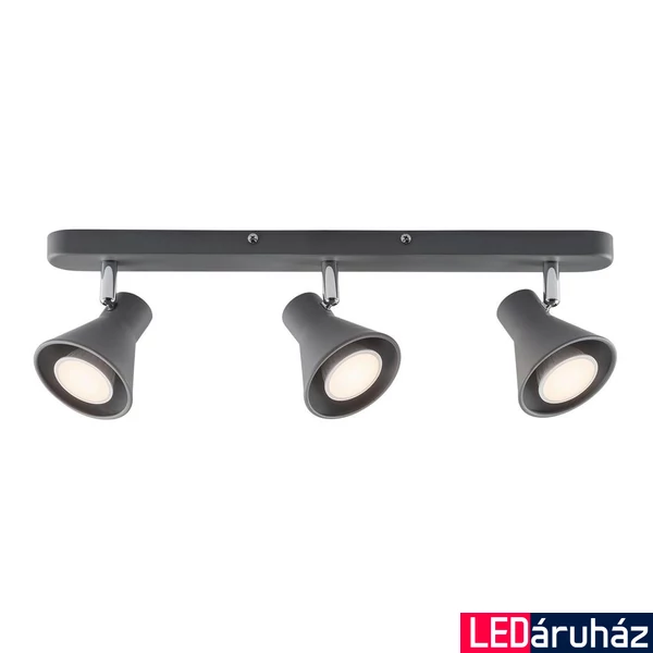 NORDLUX Eik spotlámpa, szürke, GU10, max. 35W, 8.6cm átmérő, 45780110