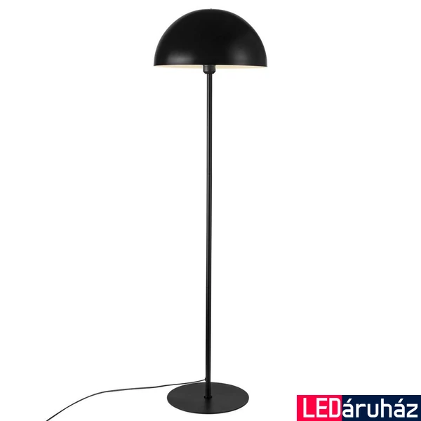 NORDLUX Ellen állólámpa, fekete, E27, max. 40W, 40cm átmérő, 48584003