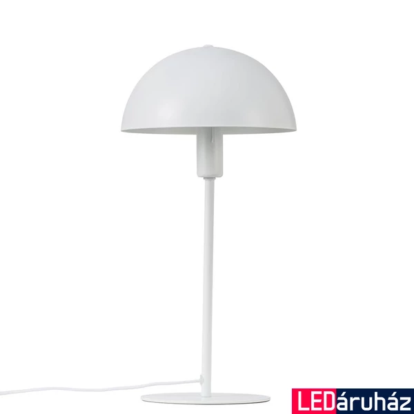 NORDLUX Ellen asztali lámpa, fehér, E14, max. 40W, 20cm átmérő, 48555001