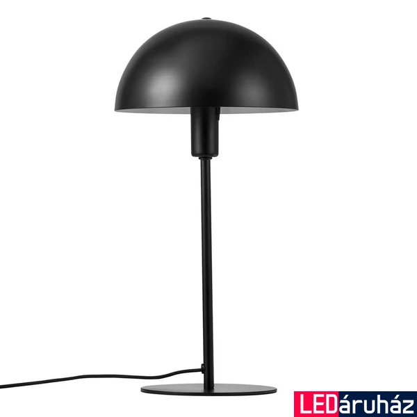NORDLUX Ellen asztali lámpa, fekete, E14, max. 40W, 20cm átmérő, 48555003