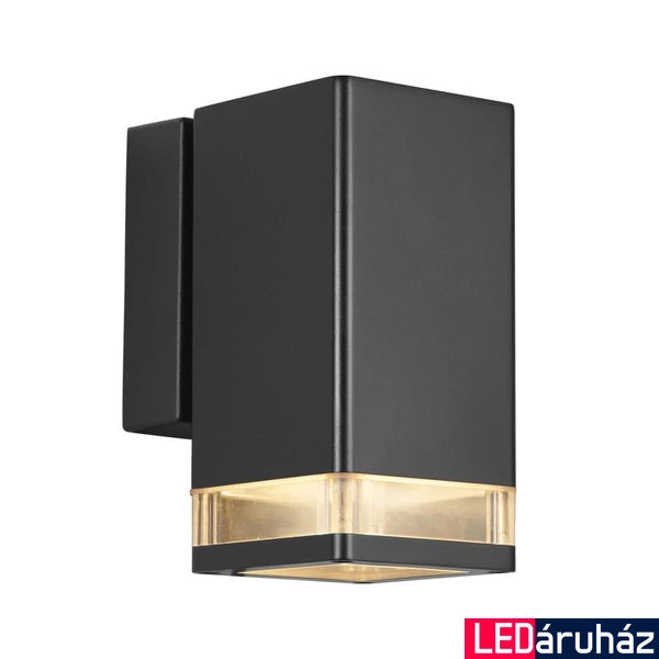 NORDLUX Elm kültéri fali lámpa, fekete, GU10, max. 20W, 45321003