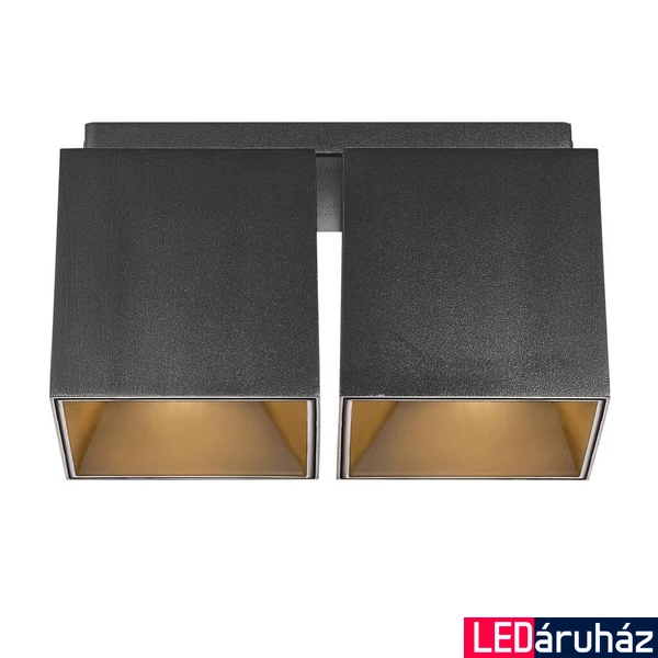 NORDLUX Ethan mennyezeti lámpa, fekete, GU10, max. 2x50W, 2110410103
