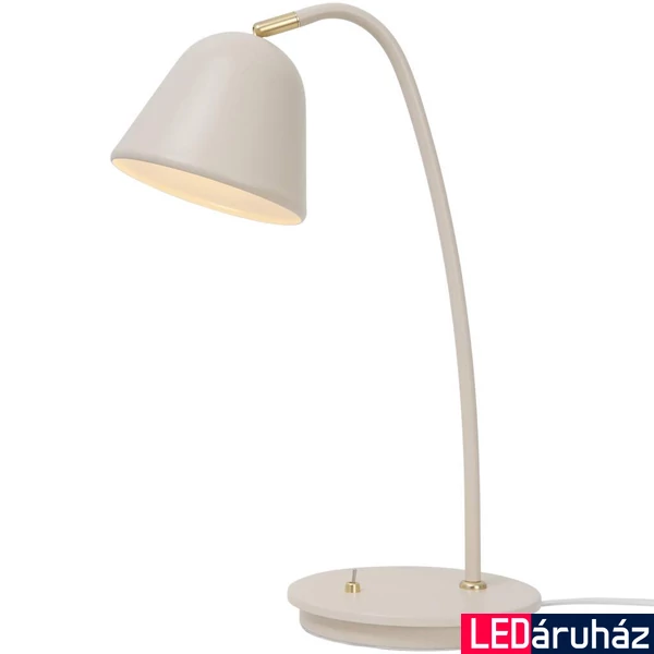 NORDLUX Fleur asztali lámpa, bézs, E14, max. 15W, 15.3cm átmérő, 2112115001