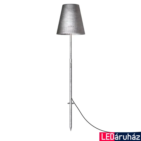 NORDLUX Fuse kültéri leszúrható lámpa, galvanizált, E27, max. 60W, 35cm átmérő, 77518031