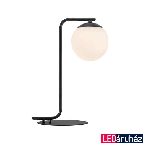 NORDLUX Grant asztali lámpa, fekete, E14, max. 40W, 14.5cm átmérő, 46635003