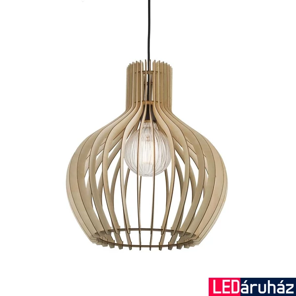 NORDLUX Groa 40 1 ágú függeszték, barna, E27, max. 60W, 41.5cm átmérő, 45693014