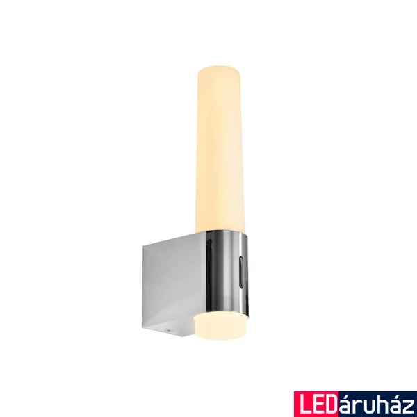 NORDLUX Helva Night fali lámpa, króm, 3000K melegfehér, beépített LED, 6,5W, 600 lm, 2015301033