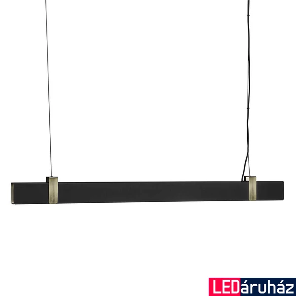 NORDLUX Lilt 1 ágú függeszték, fekete, 2700K melegfehér, beépített LED, 27, 2000 lm, 3.7cm átmérő, 2010603003