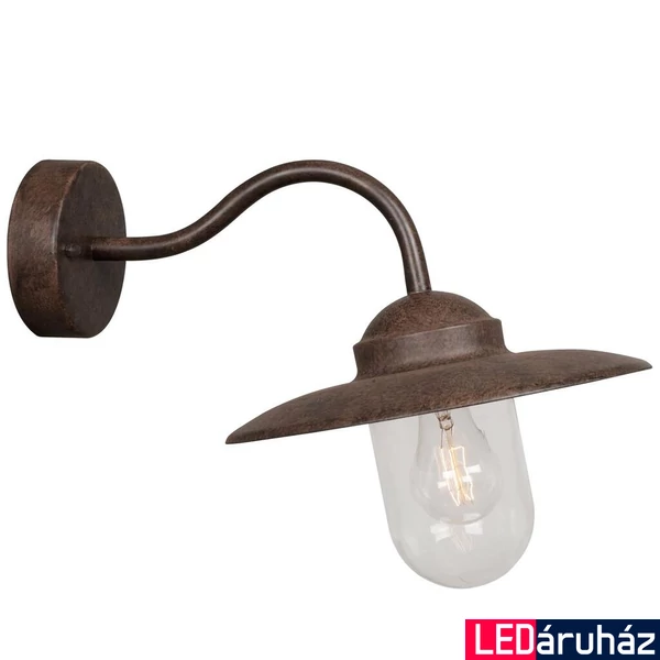 NORDLUX Luxembourg kültéri fali lámpa, antikolt, E27, max. 60W, 27.5cm átmérő, 22671009