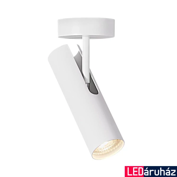 NORDLUX MIB 6 mennyezeti lámpa, billenthető lámpafejjel, fehér, GU10, max. 8W, 6cm átmérő, 2020666001
