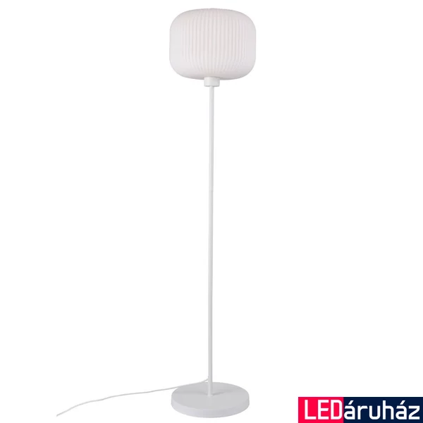 NORDLUX Milford állólámpa, fehér, E27, max. 40W, 30cm átmérő, 48924001