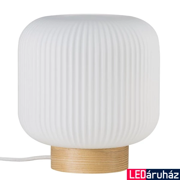 NORDLUX Milford asztali lámpa, barna, E27, max. 40W, 20cm átmérő, 48915001