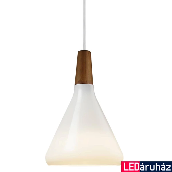 NORDLUX Nori 18 1 ágú függeszték, fehér, E27, max. 60W, 18cm átmérő, 2120843001