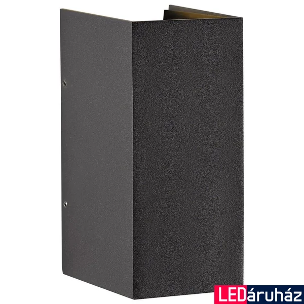NORDLUX Norma kültéri fali lámpa, szürke, 3000K melegfehér, beépített LED, 3W , 166 lm, 77611010