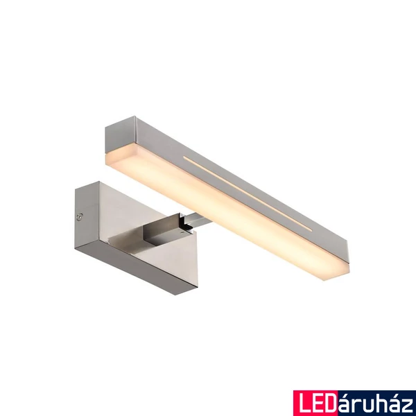 NORDLUX Otis 40 fali lámpa, nikkel, 3000K melegfehér, beépített LED, 13W, 1300 lm, 2015401055