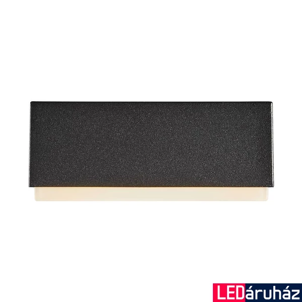 NORDLUX Piana kültéri fali lámpa, fekete, 2700K melegfehér, beépített LED, 7,2, 410 lm, 2019081003