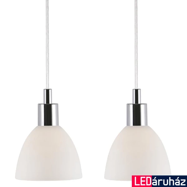 NORDLUX Ray 2-Kit több ágú függeszték, króm, E14, max. 2X40W, 12cm átmérő, 63233033