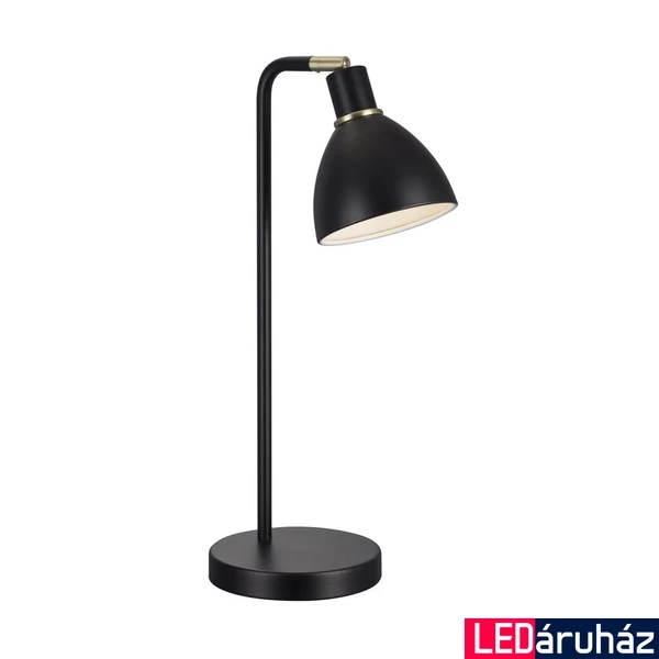 NORDLUX Ray asztali lámpa, fekete, E14, max. 40W, 12cm átmérő, 63201003