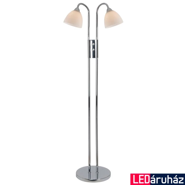 NORDLUX Ray Dim állólámpa, króm, E14, max. 2X40W, 12cm átmérő, 72224033