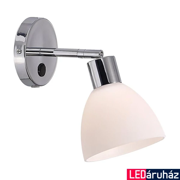 NORDLUX Ray fali lámpa, króm, E14, max. 40W, 12cm átmérő, 63191033