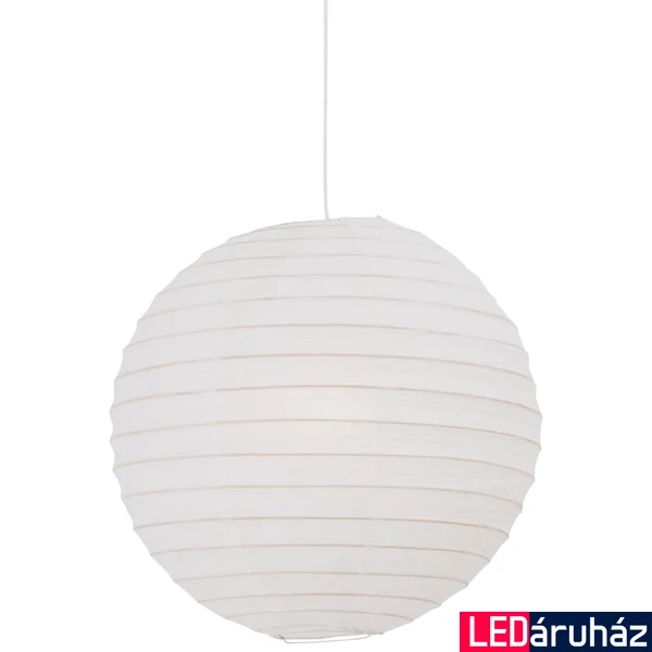 NORDLUX Rispapir 48 1 ágú függeszték, fehér, max. 60W, 48cm átmérő, 14094801
