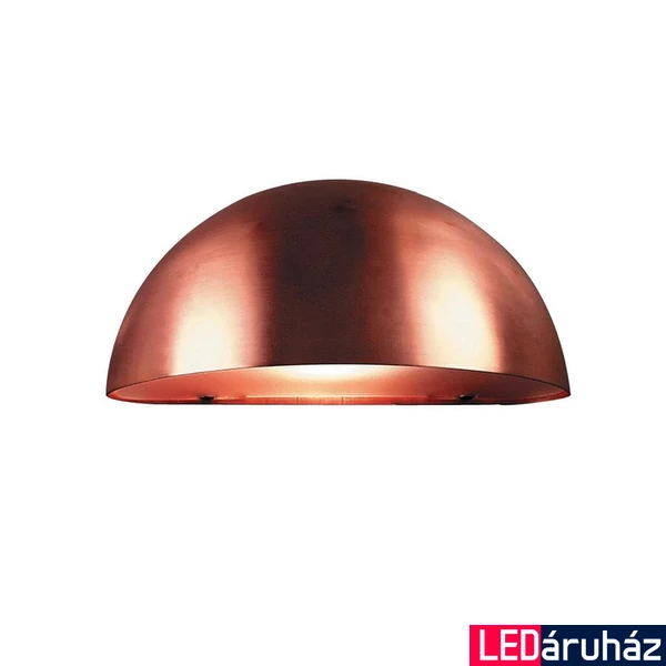 NORDLUX Scorpius Maxi kültéri fali lámpa, réz, E27, max. 60W, 21751030