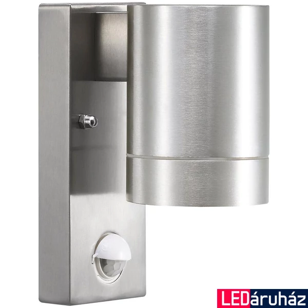 NORDLUX Tin Maxi Sensor kültéri fali lámpa, alumínium, GU10, max. 35W, 21509129