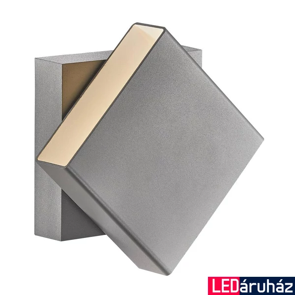 NORDLUX Turn kültéri fali lámpa, forgatható, szürke, 2700K melegfehér, beépített LED, 13W, 800 lm, 2019061010