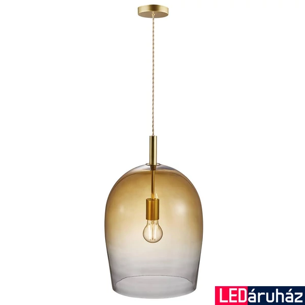 NORDLUX Uma 30 1 ágú függeszték, barna, E27, max. 40W, 29cm átmérő, 2112733027