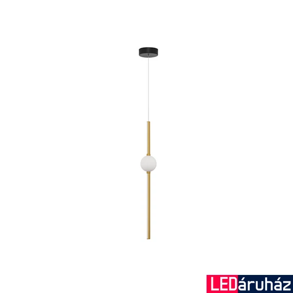 Nova Luce ACROBAT függeszték, arany, 3000K melegfehér, beépített LED, 1x13W, 1130 lm, 9695256