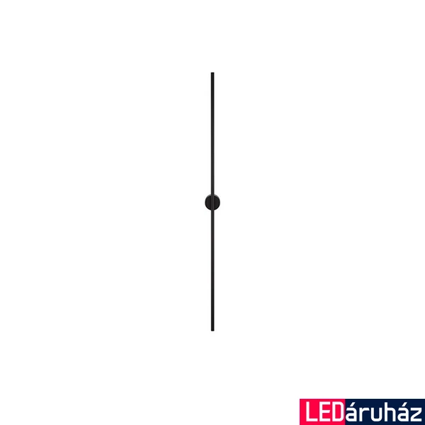 Nova Luce ADEN fali lámpa, fekete, 3000K melegfehér, beépített LED, 1x20W, 672 lm, 9081103