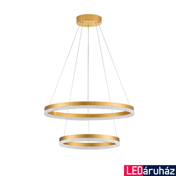 Nova Luce ADRIA függeszték, arany, 3000K melegfehér, beépített LED, 1x52W, 5684 lm, 9530230