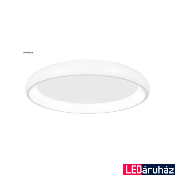 Nova Luce ALBI mennyezeti lámpa, fehér, 3000K melegfehér, beépített LED, 96W, 6068 lm, 8105607D