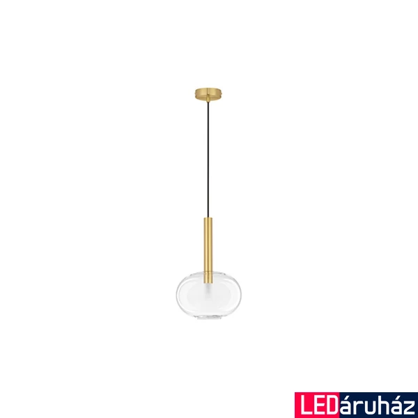 Nova Luce AMELIA függeszték, arany, G9 foglalattal, max. 1x5W, 9028829