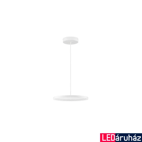 Nova Luce ANDRIA függeszték, fehér, 3000K melegfehér, beépített LED, 1x30W, 2221 lm, 9212910