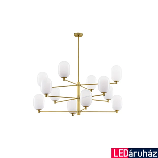 Nova Luce BALOR függeszték, arany, G9 foglalattal, max. 12x5W, 9009244