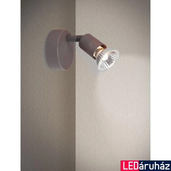 Nova Luce BASE spotlámpa, barna, GU10 foglalattal, max. 1x50W, 662001
