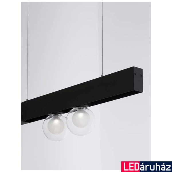 Nova Luce BUXTON 01 sín, profile mágnes profilos sínrendszerhez, fekete, max. 300W, 8252001
