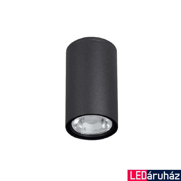 Nova Luce CECI kültéri mennyezeti lámpa, fekete, 3000K melegfehér, beépített LED, 1x3W, 230 lm, 9220022